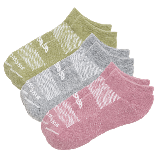 3-pack sustainable performance ankle socks