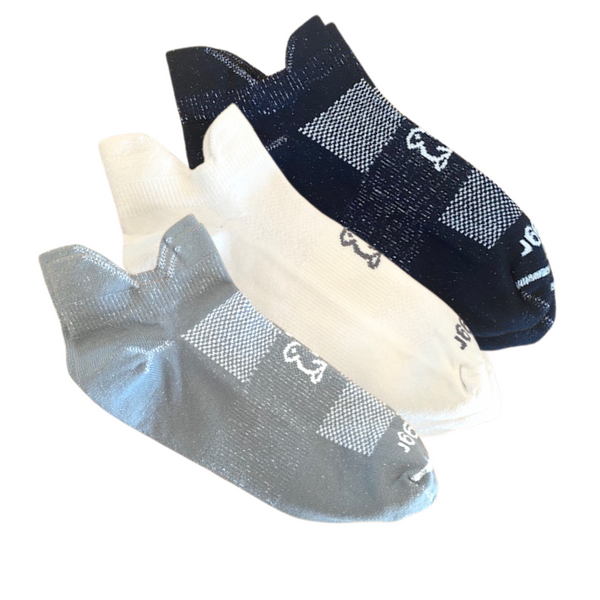 3-Pack PerfectFIT Nylon Performance Ultra Light Ankle Socks