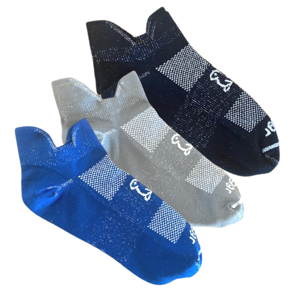 3-Pack PerfectFIT Nylon Performance Ultra Light Ankle Socks