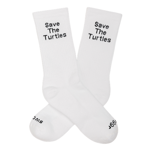 single sustainable athletic crew socks